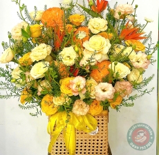 Giỏ hoa tươi 004