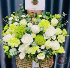 Giỏ hoa tươi 006