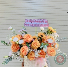Giỏ hoa 009