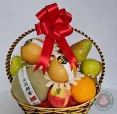 Giỏ quà trái cây mừng thôi nôi