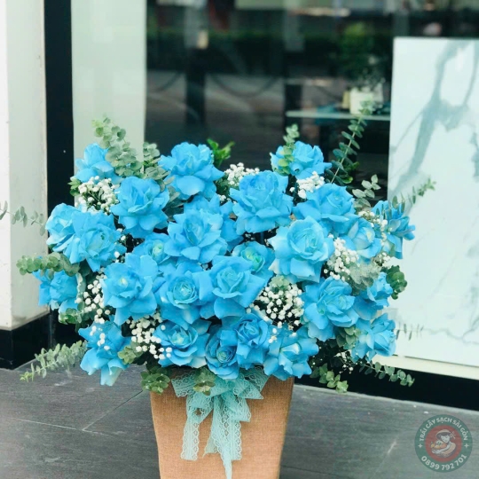 Giỏ hoa tươi 002 